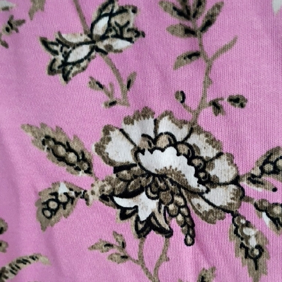 Style & Co. Pink Floral Long-Sleeve Tee - Picture 4 of 7